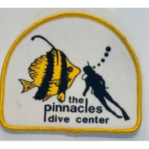 PATCH Retro Pinnacles Dive Center Iron On Patch