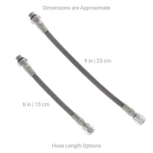 HOSE S/S - 6" HP SPG Stainless Streel High Pressure Hose