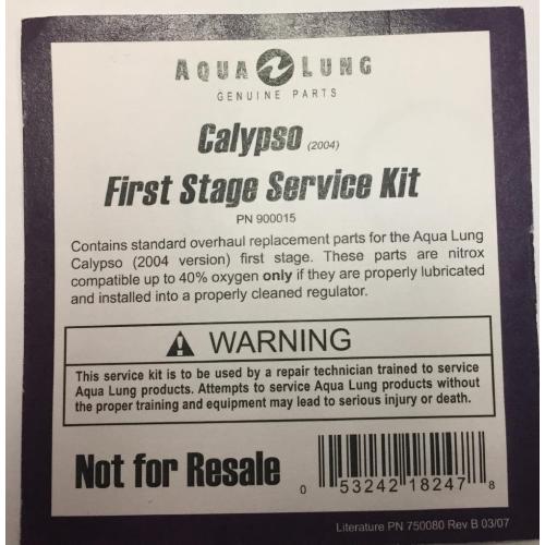 SRV KIT PN900015 CALYPSO 1ST STAGE SERVICE KIT