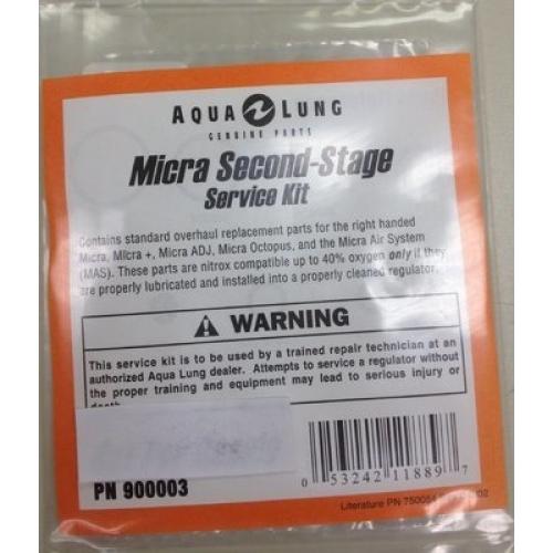 SRV KIT PN900003 AQUALUNG MICRA 2ND STAGE SERVICE KIT