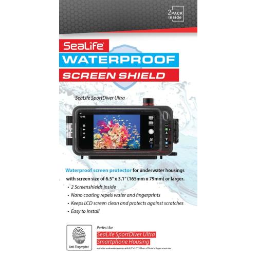 Screen Shield for SportDiver ULTRA Housing (2-pk. Fits camer- as,