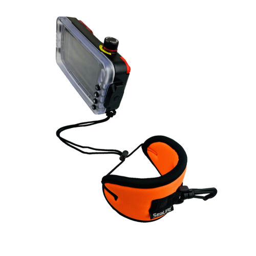 Float Strap with BC Clip, Color: Safety Orange