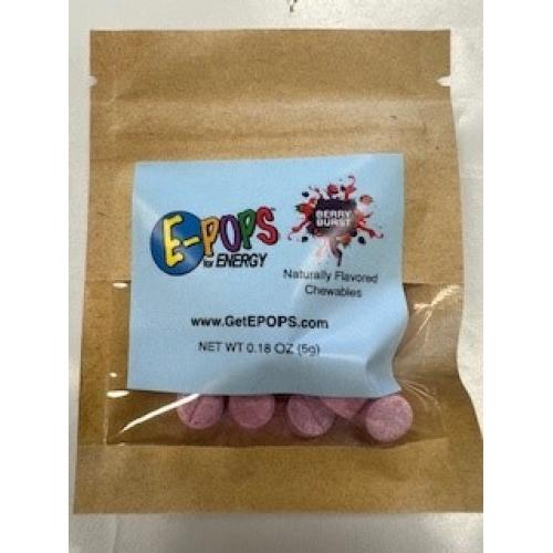 E-POP ENEGRY BERRY BURST CHEWABLE TABS