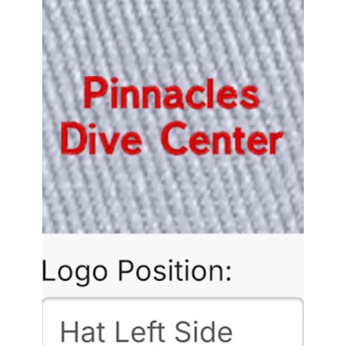 Embroidered logo cap gray
