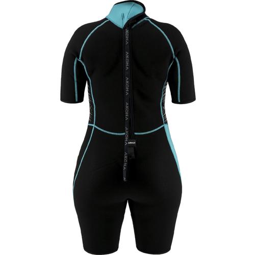2.5mm Women's Shorty (Back Zip) - Tiffany