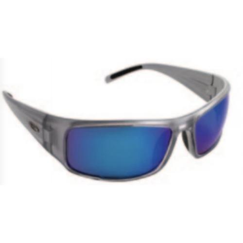 SUNGLASSES THRESHER SUNGLASS MIRROR XTAL/ SLV BS/BLU
