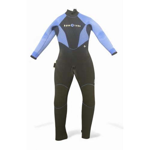 13/14 WMNS AQUAFLEX,7MM,GREY/BLUE