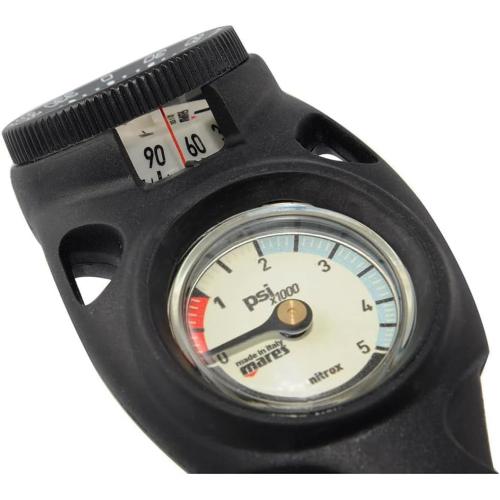 Compass & Analog SPG Pressure Guage console optimally angles