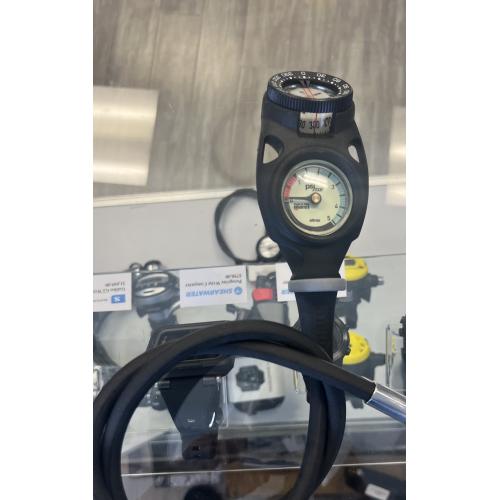 Compass & Analog SPG Pressure Guage console optimally angles Display Open Box