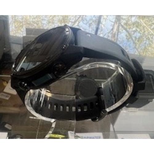 GARMIN MK3i 43mm CARBON GRAY DLC TITANIUM W BLACK SILICONE BAND- Display Open Box