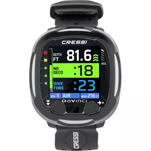 DA VINCI WRIST COMPUTER-BLK/GRY