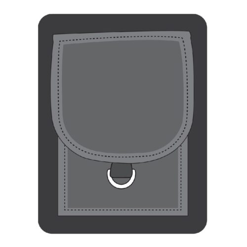 GLUE ON THIGH POCKET
