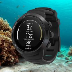 SUUNTO D5 ALL BLACK WITH USB CABLE-Display Open Box