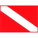 Sticker Dive Flag Sticker 5 1/2 x 7