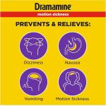 MED-DRAMAMINE LESS DROWSY #8 25MG