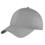 Embroidered logo cap gray