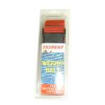 WEIGHT BELT WITH BUCKLE RED