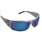 SUNGLASSES THRESHER SUNGLASS MIRROR XTAL/ SLV BS/BLU