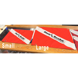 20 X 24 Stuart Scuba DIVE FLAG W/ STIFFENER (LARGE)
