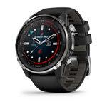Descent Mk3i 51 mm, Bare Titanium with Black Silicone