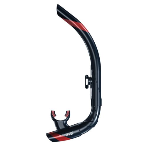 SV1 Contour Snorkel, Black/Red