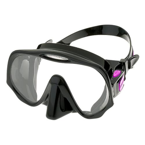 Frameless Mask, Medium Black/Fuchsia