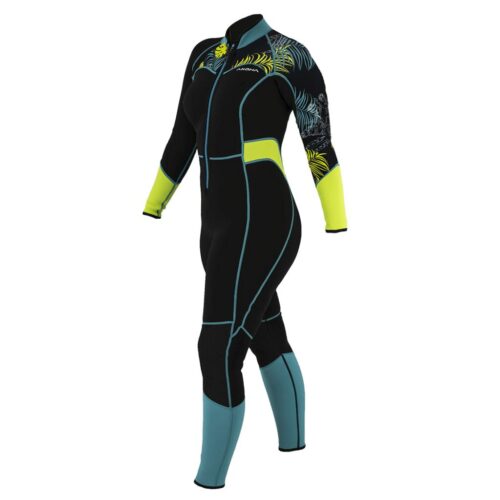 3/2 Women's Front Zip Tropic Full