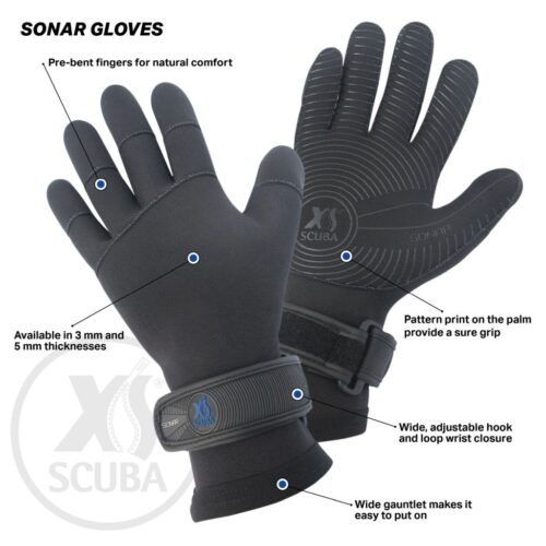 3mm Sonar Gloves 2X-Large