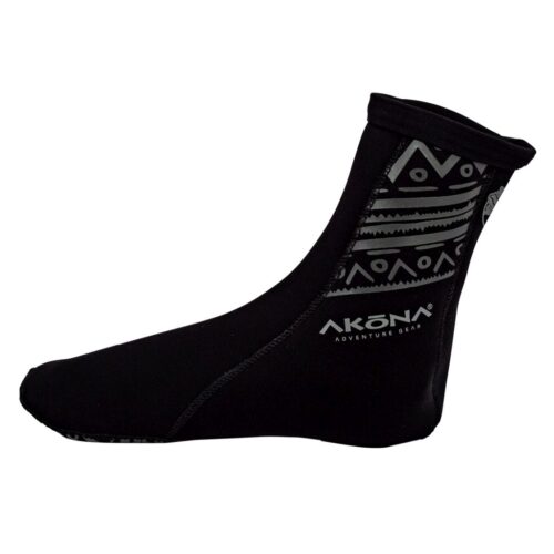 2mm Tall Sock with Printed Traction Sole