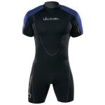 3MM Thermoprene Mens Back Zip Shorty