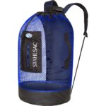 Panama Mesh Backpack, Blue
