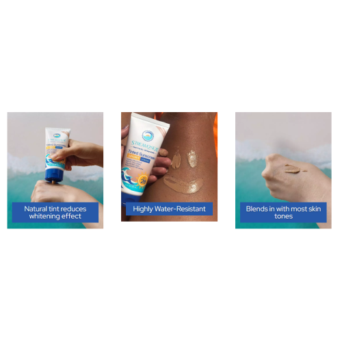 Eco Tinted Sunscreen For Face and Body SPF 20, 3oz
