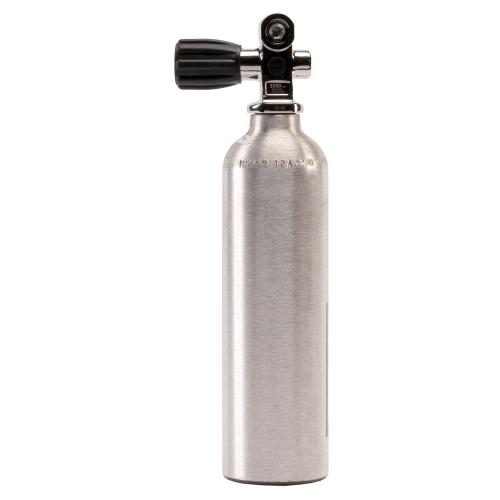 Aluminum 6 Dry Suit Bottle w/DIN Yoke Valve