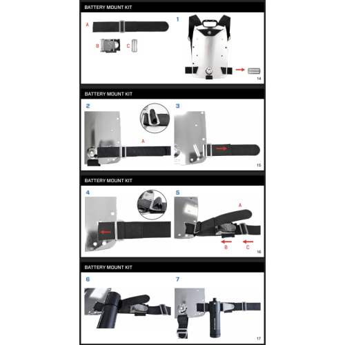 S-Tek Battery Mount Kit