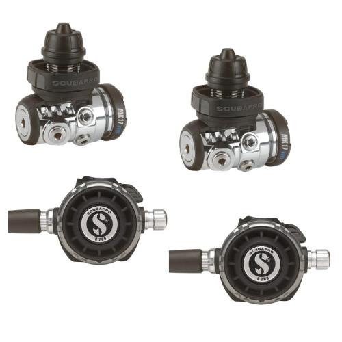 SCUBAPRO MK17 EVO2 Doubles Regulator Package