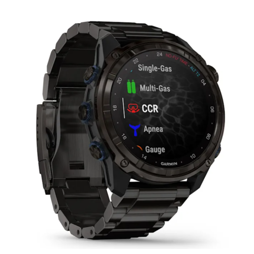 Descent Mk3i, 51mm, Carbon Gray DLC Titanium/DLC Titanium Band