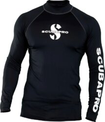 SCUBAPRO Rash Guard - Black UPF50