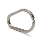 SS Tear Drop Split Rings (Pack of 5)