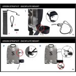 SCUBAPRO Argon Strap Kit, BP Mount