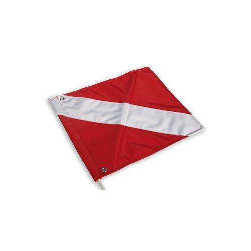 14 X 18 DLX. NYLON DIVE FLAG W/ STIFFENER