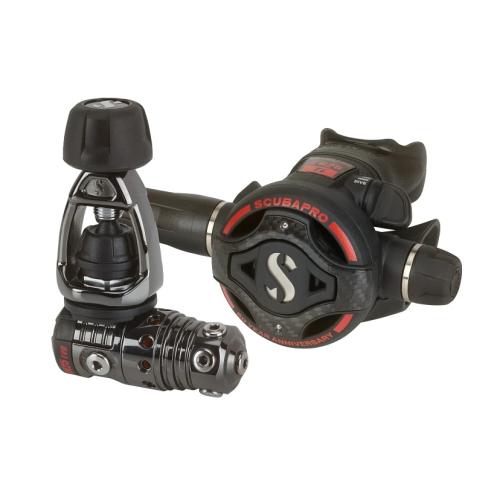 Scubapro MK25 EVO BT/S620Ti 60th Anniversary Carbon BT Regulator, Yoke