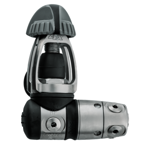 Atomic Aquatics TFX Natural Breathing Regulator - Yoke Sealed Black Atomic Aquatics TFX Natural Breathing Regulator - Yoke Sealed Black