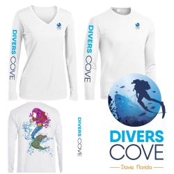 Divers Cove Ladies Mermaid Rashguard SS