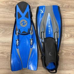 Aqualung Hotshot Fins Blue - S - Open Box - Display Model