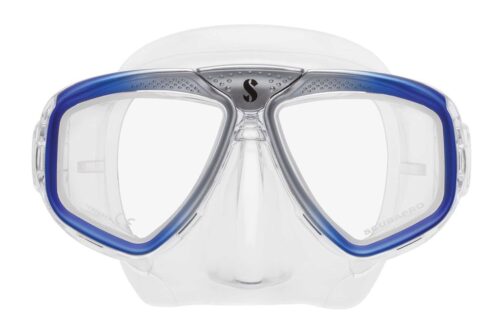 Zoom Evo - Clear Silicone/ Blue Silver