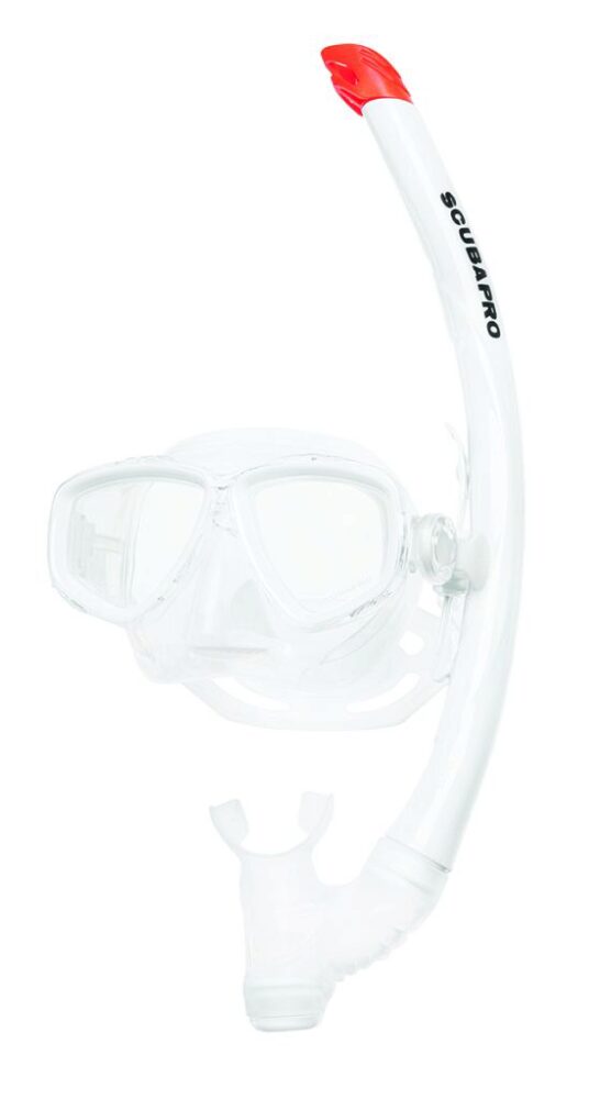 Ecco Mask w/Snorkel - White