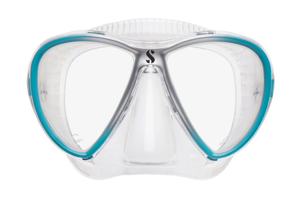 Synergy Twin w/Comfort Strap - Clear/Turquoise