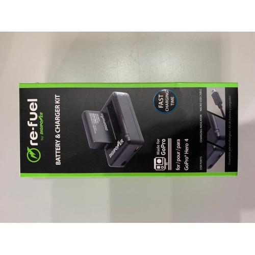 Re-Fuel Dual Battery Charger Hero 3+/4 WITH ONE Battery