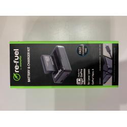 Re-Fuel Dual Battery Charger Hero 3+/4 WITH ONE Battery