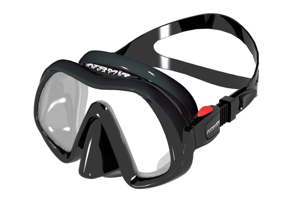 Venom Frameless Mask, Black Venom Frameless Mask, Black